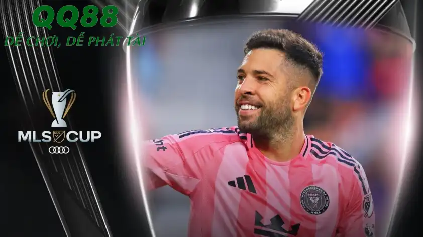 Jordi Alba đã có 1 sự nghiệp lừng lẫy với vô số danh hiệu (Ảnh: MLS)